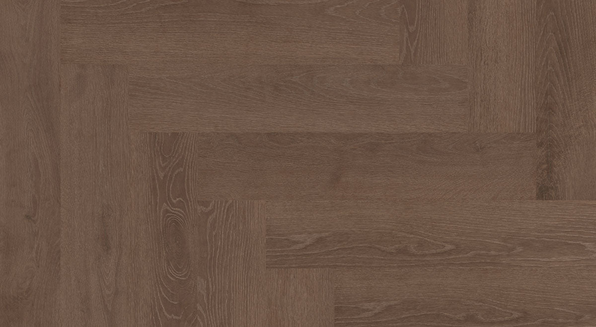 Everlast Laminate 10mm - True Tulip Herringbone – room scene 2
