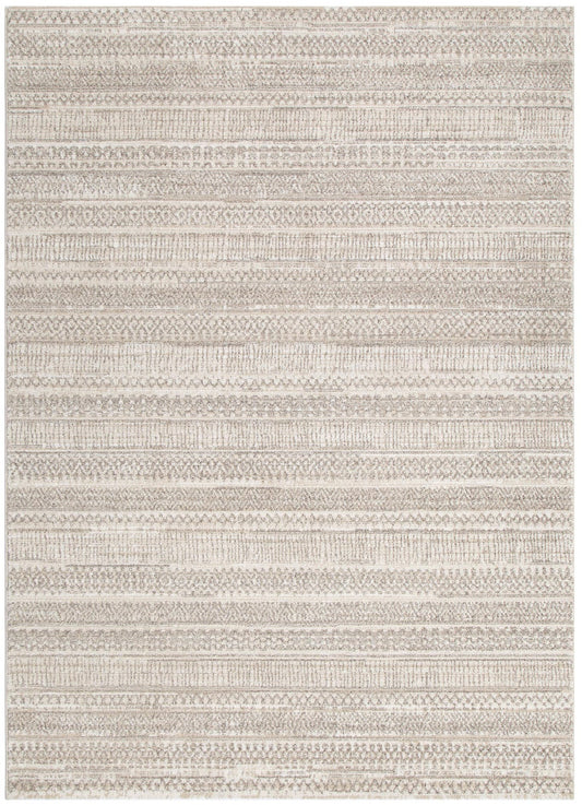 Clara Distressed Tribal Beige Rug