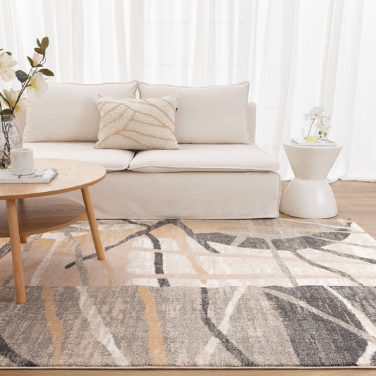 Clara Watercolour Splash Multi Rug