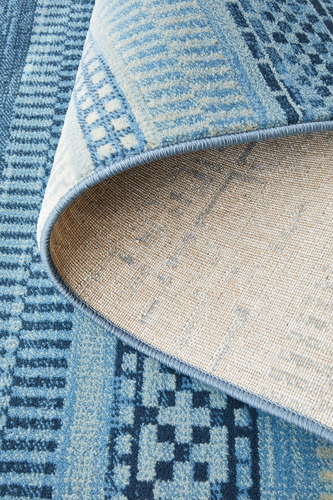 Calypso Scandi Blue Rug