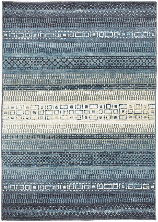 Calypso Scandi Blue Rug