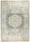 Century Faded Medallion Grey Rug