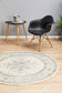 Century 977 Silver Round Rug