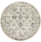 Century 999 Grey Round Rug