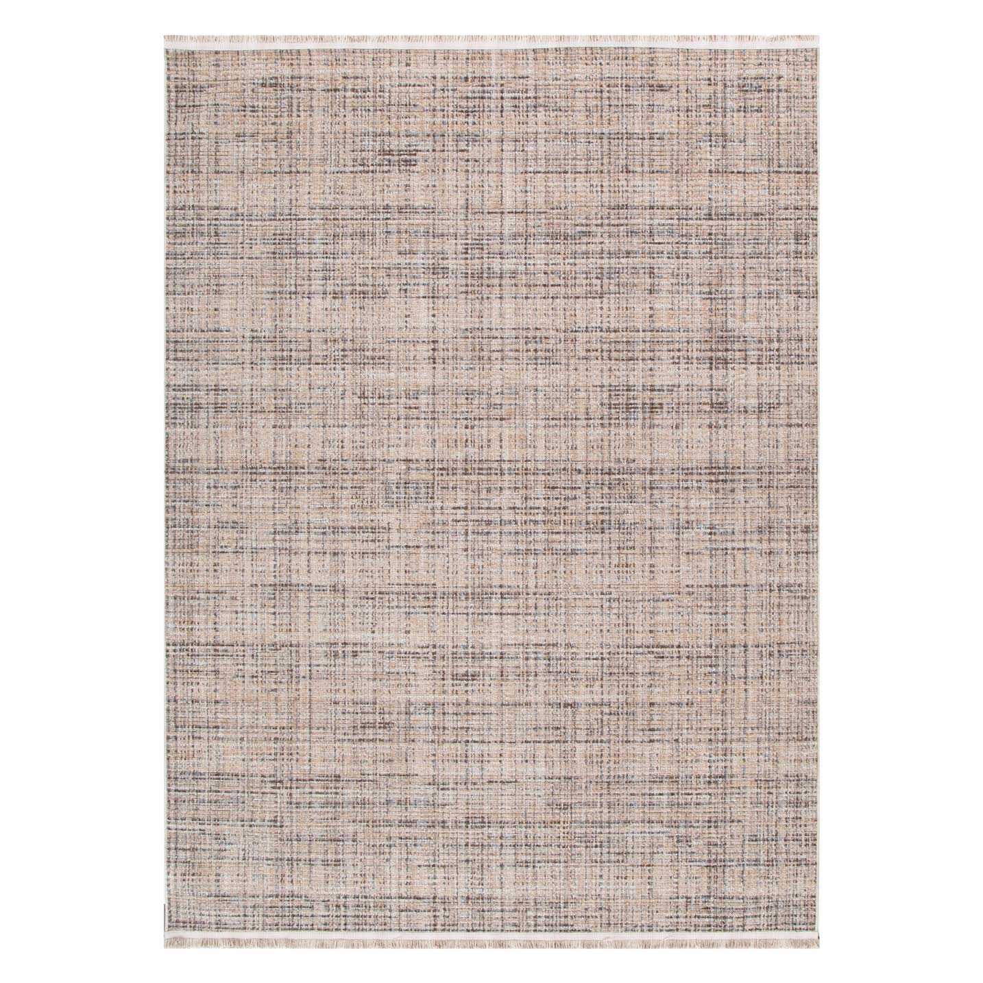 Cherie Distressed Look Beige Grey Rug