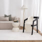 Chateau Geometric Lines White Rug