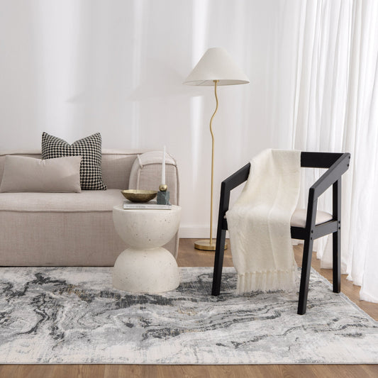 Chateau Marble Grey Rug