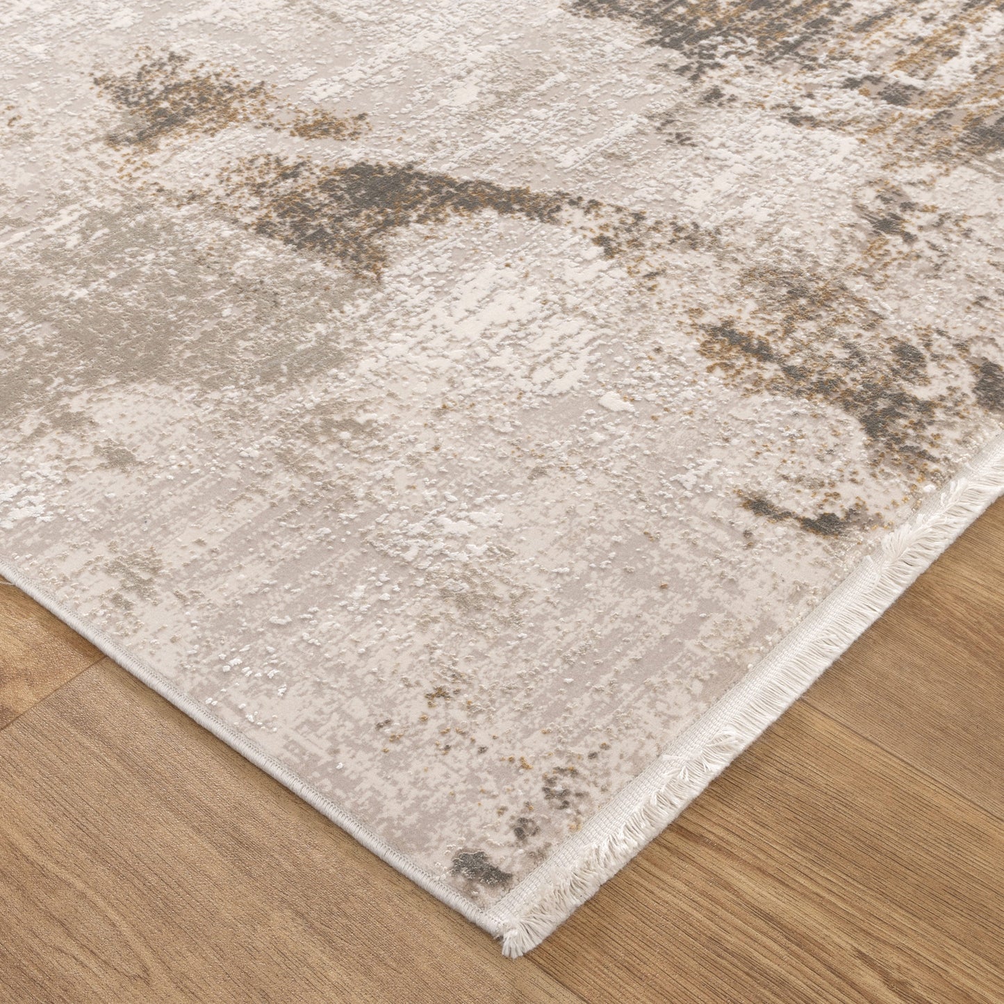 Chateau Abstract Beige Rug