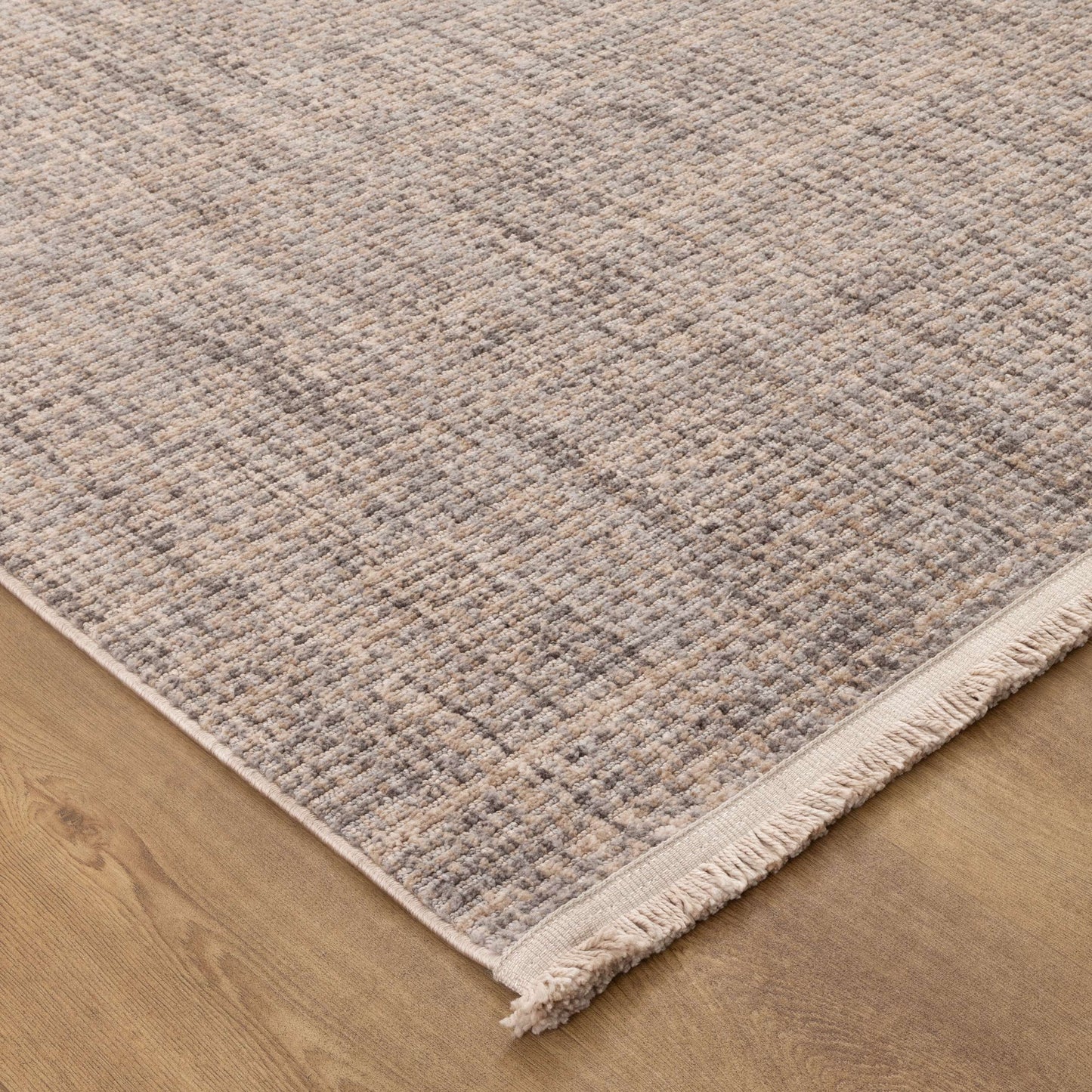 Cherie Distressed Lines Beige Grey Rug