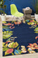 Cabana Tropical Garden Stunning Indoor Outdoor Rug