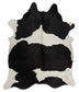 Exquisite Natural Cow Hide Black White