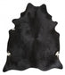 Exquisite Natural Cow Hide Black