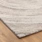 Dorado Modern Ripple Grey Beige Rug