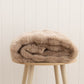 Purity Washable Round Rug Dark Beige