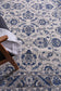 Delicate Cassandra Blue & Ivory Rug