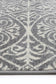 Delicate Katherine Grey & Ivory Rug