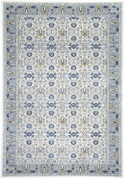 Delicate Rustic Blue Rug