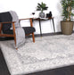 Delicate Traditional Grey Rug