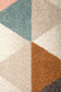 Dimensions Divinity Order Blush Modern Runner Rug