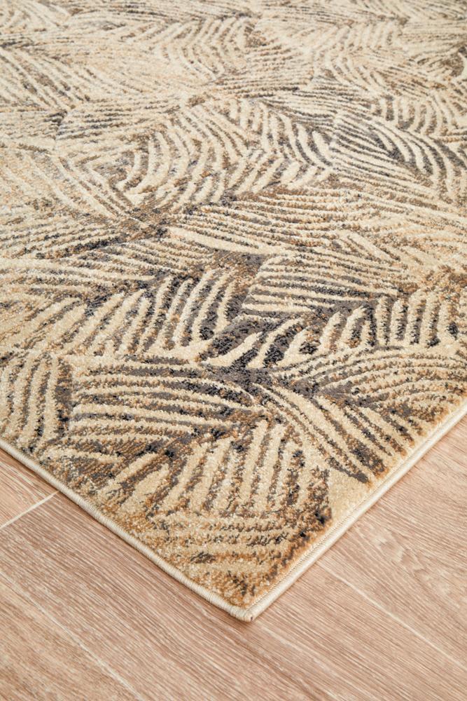 Dreamscape Artistic Nature Modern Charcoal Rug