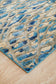 Dreamscape Ropes Modern Blue Runner Rug