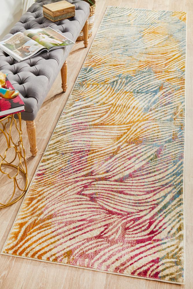 Dreamscape Surface Modern Prism Runner Rug