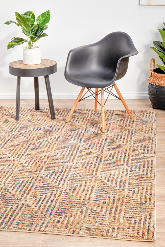 Dreamscape Movement Modern Multi Rug