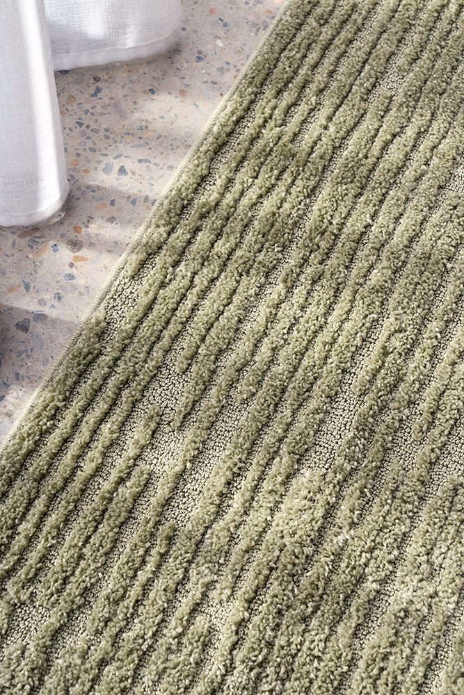 Envy Suri Green Runner Rug