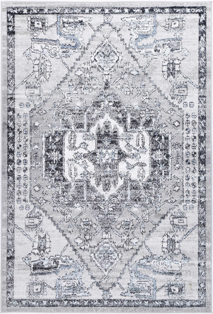 Estate Lynnwood Hall Traditional Grey Rug