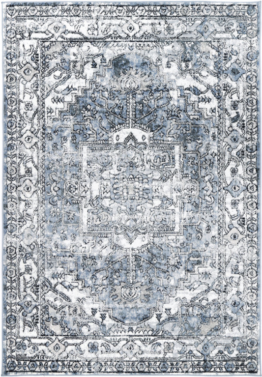 Estate La Palais Traditional Blue Rug