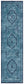 Eternal Whisper Vision Blue Runner Rug