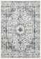 Evoke Mist White Transitional Rug