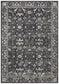 Evoke Estella Charcoal Transitional Rug