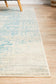 Evoke Glacier White Blue Transitional Rug