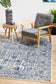 Evoke Frost Blue Transitional Rug