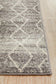 Evoke Remy Silver Transitional Runner Rug