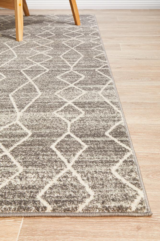 Evoke Remy Silver Transitional Rug