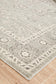 Evoke Silver Flower Transitional Rug