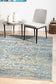 Evoke Duality Silver Transitional Rug