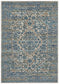 Evoke Duality Silver Transitional Rug