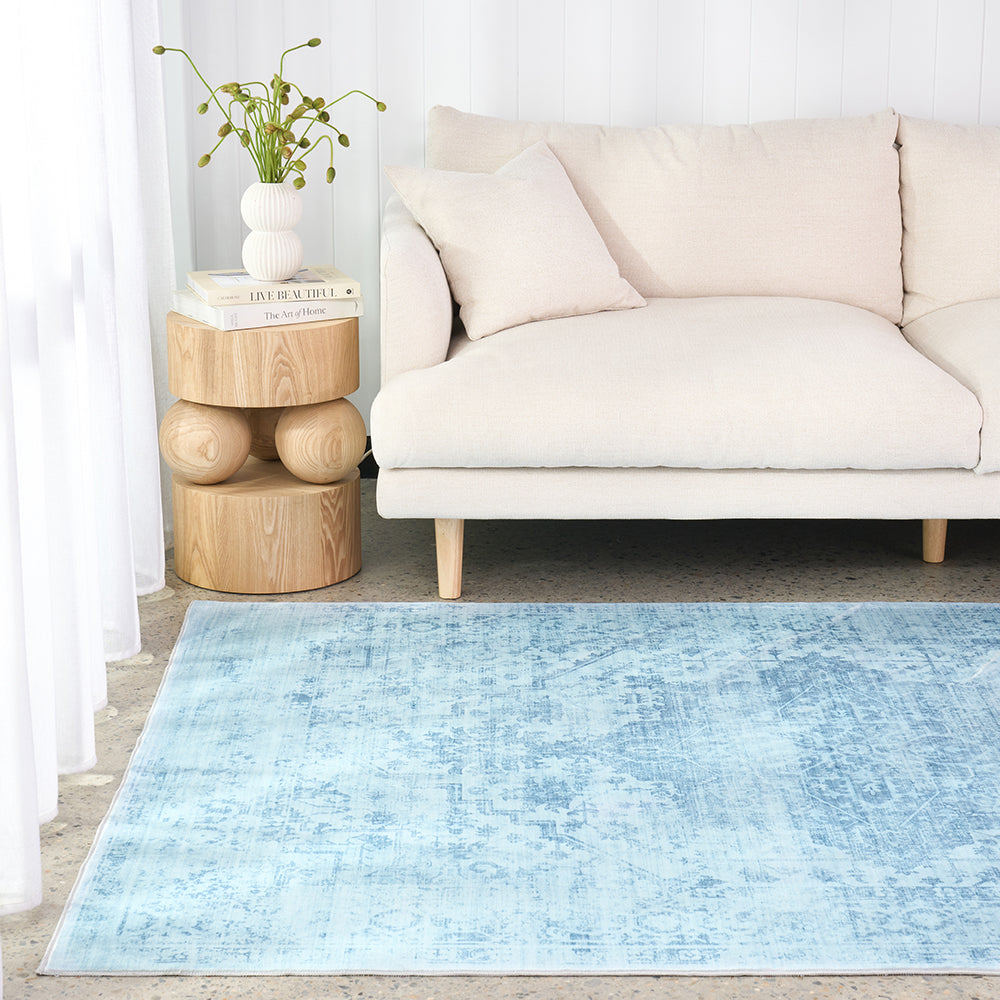 Gemstone Aquamarine Rug