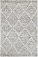 Amritsar Glenfalls Grey Tribal Rug