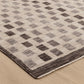 Horizon Ivory Grey Checkered Rug H102