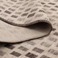 Horizon Ivory Grey Checkered Rug H102