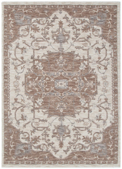 Horizon Ivory Beige Medallion Rug H114