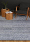 Harlow Grace Blue Wool Blend Rug