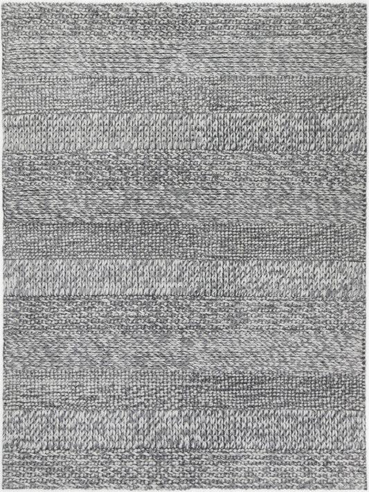 Harlow Grace Charcoal Wool Blend Rug