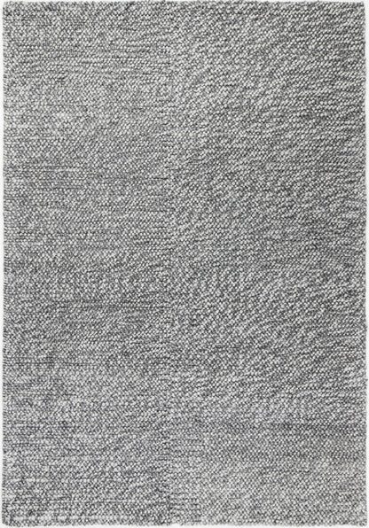 Harlow Loopy Charcoal Wool Blend Rug