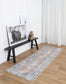Pissarro Terracotta Blue Washable Runner