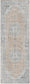 Distressed Vintage Oxus Desert Runner Rug